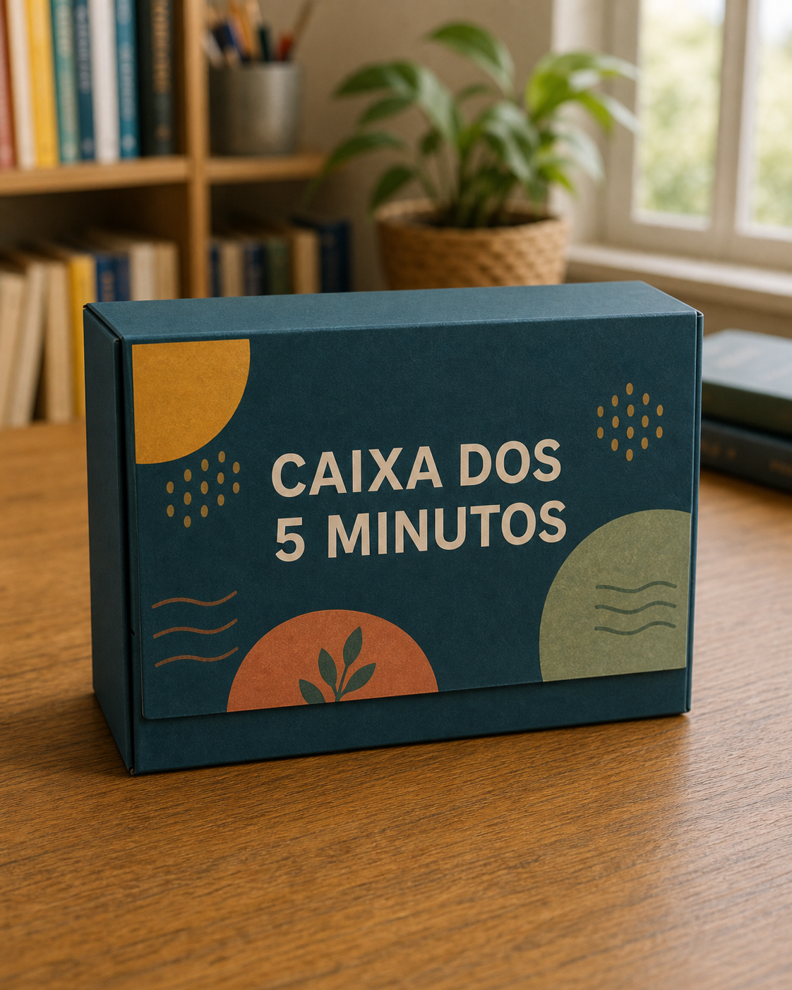 Caixa dos 5 Minutos fechada
